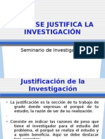 Cómo Se Justifica La Investigación