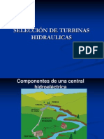 Equipo Electromecánico - Seleccion de Turbinas Hidraulicas - PPT - Luis Quiroz