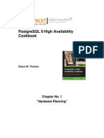 PostgreSQL 9 High Availability Cookbook Sample Chapter