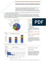 Wholesale Market Report May 2013