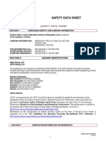 Safety Data Sheet: Section 2 - Hazard Identification