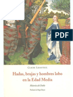 Lecouteux Claude Hadas Brujas Y Hombres Lobo en La Edad Media