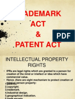 Trademark & Patent Act Fnal