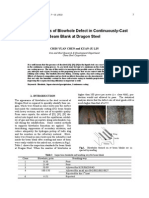 02 - Forming Factors of Blowhole Defect in Continuously-Cast Beam Blank at Dragon Steel