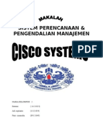 Sistem Perencanaan & Pengendalian Manajemen