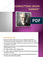 El Conductismo Según Skinner