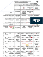 Calendarizacion de Historia I Cronograma de Actividades