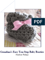 Grandma's Easy Baby Booties