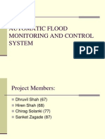 Automatic Flood Monitoring and Control System