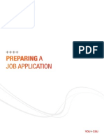 Preparing A Job Application