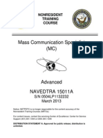 MC NAVEDTRA 15011A (Advanced)