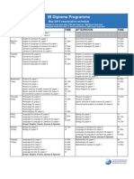 May 2014 Exam Schedule