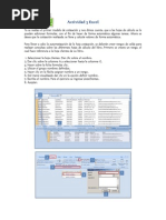 Actividad 3 Excel