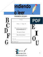 Español Aprendiendo A Leer 1 PDF