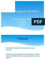 Multimodal Stimulation in The Nicu