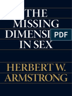 The Missing Dimesion of Sex