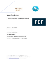 HT2 Enterprise Service Offering For Learning Locker