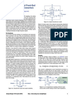 Transformer-Coupled Front-End For Wideband A/D Converters: Primary Secondary