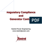 Regulatory Compliance and Generator Control