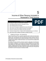 Chapter 5 Income of Other Persons Included in Assessee S Total Income