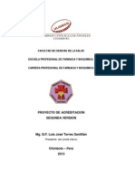 Proyecto de Acreditacion de Farmacia y Bioquimica