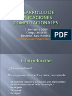 Desarrollo de Aplicaciones Computacionales