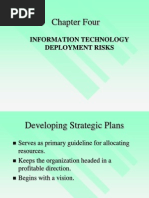 Chapter Four: Information Technology Deployment Risks