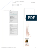 Provas Da Cisco de IT - Exame Final Cap 1 A 10