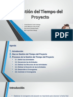 Gestión Del Tiempo Del Proyecto