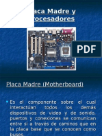 Placa Madre y Procesadores - Burghi Carolina