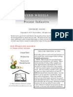 Spanish Verb Wheels