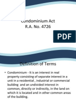 Condominium Act