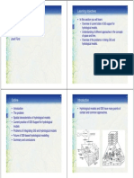 Hydrological Models and GIS: Learning Objectives