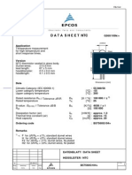 Data Sheet NTC: FBL1A/d