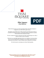 Thai Square: City Minories