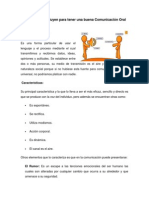 Factores Que Influyen en La Comunicación Oral