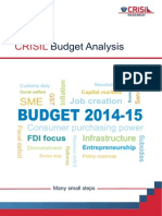 Crisil: Budget Analysis