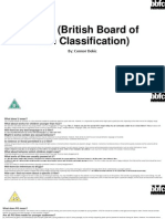 BBFC (British Board of Film Classification)