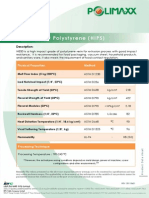 High Impact Polystyrene (HIPS) : Description