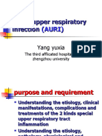 Acute Upper Respiratory Infection (AURI)