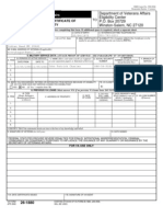 OMB Control No. 2900-0086 Respondent Burden: 15 Minutes