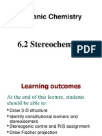 Chapter 6.2 Stereochemistry