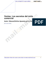 Ventas, Los Secretos Del Exito Comercial PDF