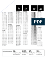 1 - Year Bible Reading Plan