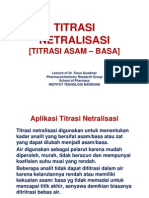 Titrasi Netralisasi