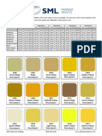 RAL Colour Chart