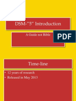 DSM 5 Introduction