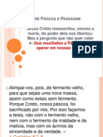 Pregação Páscoa