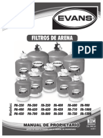 Manual Filtro de Arena PDF