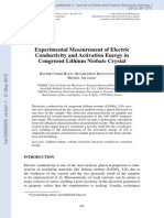 Analisis y Medida Conductividad